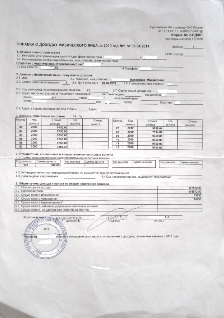 2 ндфл картинки